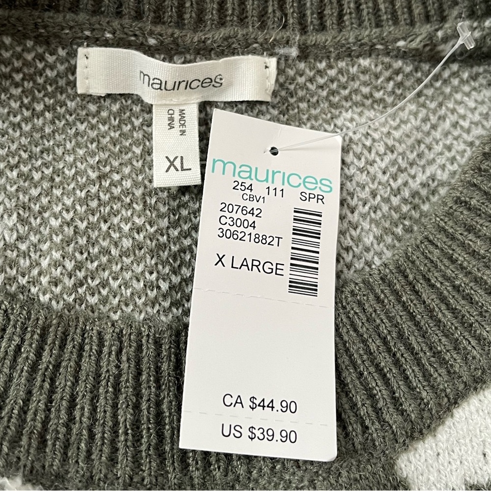 Maurices Green Knit Sweater - Picture 3 of 3